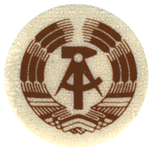 KFZ-Nummernschild-Siegel der DDR