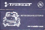 Betriebsanleitung Trabant von 1987