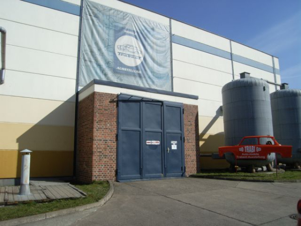 Die heiligen Hallen der Trabantausstellung.