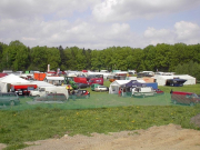 Ein Teil des Fahrerlagers