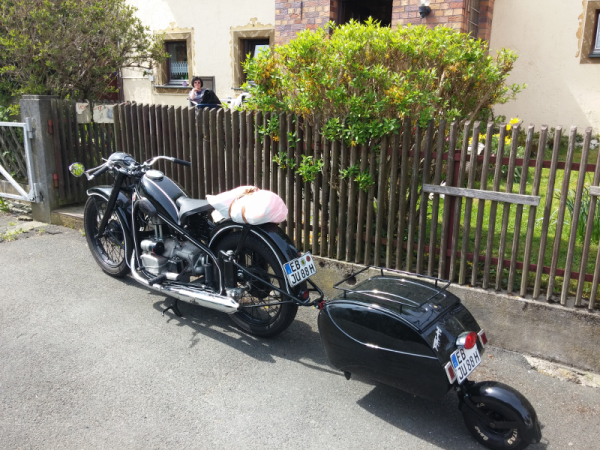 Tag 1 - Mittagspause bei Hof