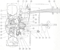 Bild V1. Vorderachse - Schnitt