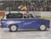 Trabi auf dem Eis
