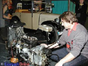 Lutz Schmidt und sein Dixi-Motor